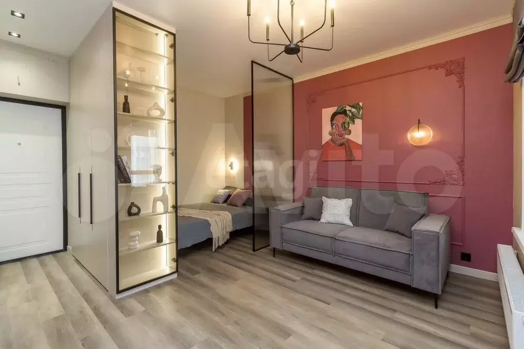 Квартира-студия, 32 м, 4/7 эт. - Фото 1
