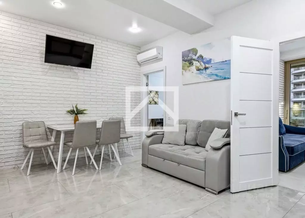 3-к кв. Крым, Ялта Приморский парк имени Гагарина кв-л, 9 (65.0 м) - Фото 1