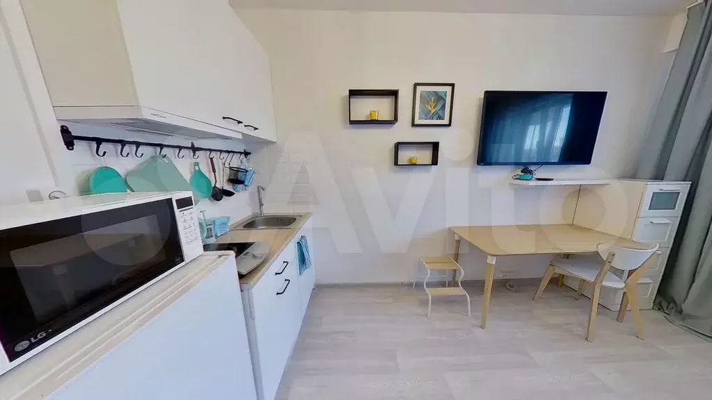 Квартира-студия, 16 м, 1/17 эт. - Фото 1