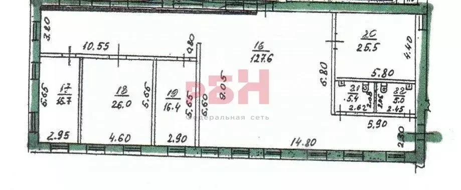 Офис в Орловская область, Орел Московская ул., 29 (223 м) - Фото 1