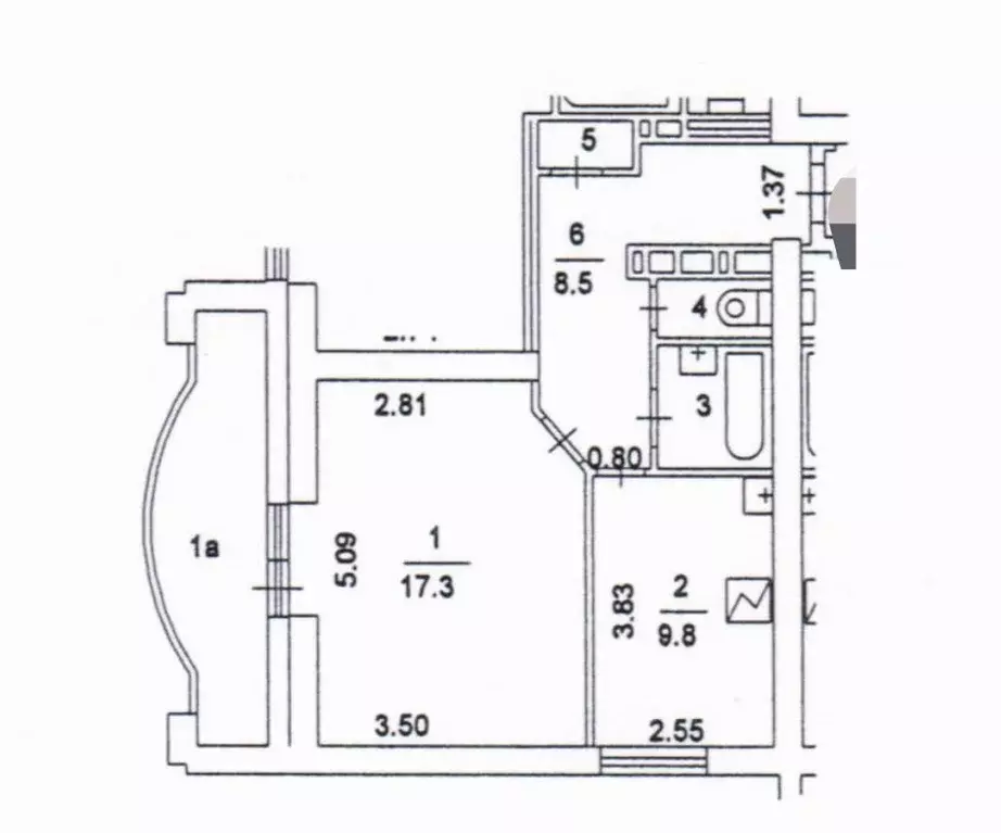 1-к кв. Москва Дубнинская ул., 32К8 (40.5 м) - Фото 0