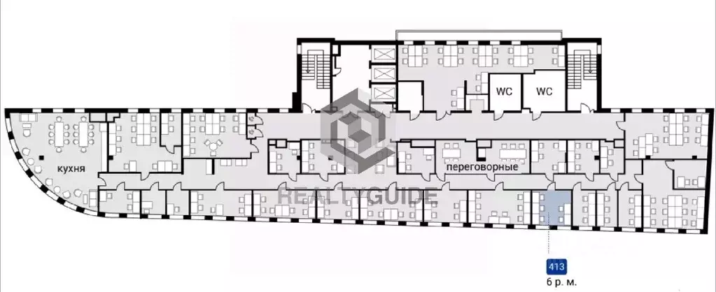 Офис в Москва Большая Садовая ул., 5к1 (30 м) - Фото 1