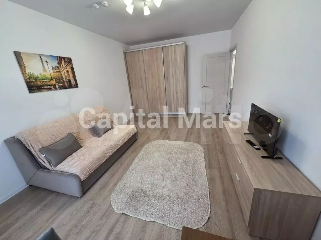 1-к. квартира, 38 м, 4/13 эт. - Фото 0
