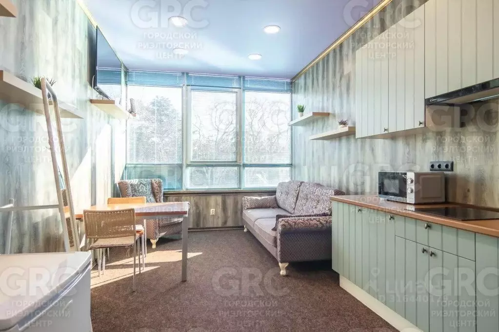 Студия Краснодарский край, Сочи Гагарина мкр, ул. Чайковского (30.0 м) - Фото 1
