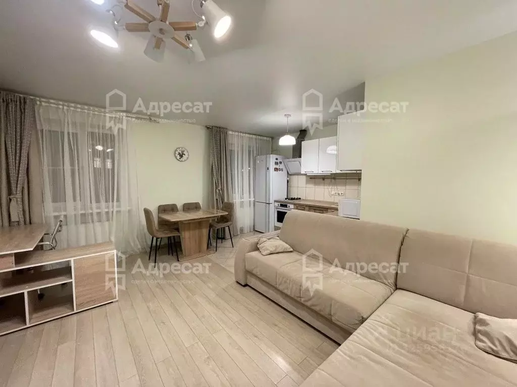 2-к кв. Волгоградская область, Волгоград Санаторная ул., 2а (48.2 м) - Фото 1