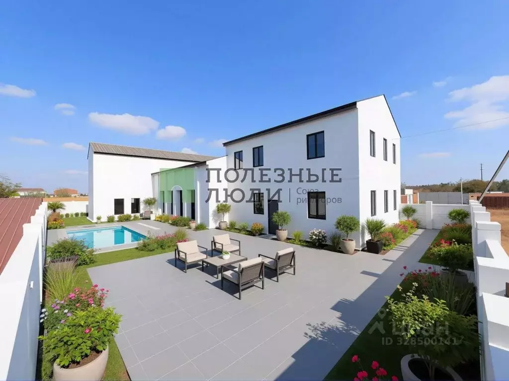 Дом в Крым, Сакский район, Ореховское с/пос, с. Михайловка ул. ... - Фото 1