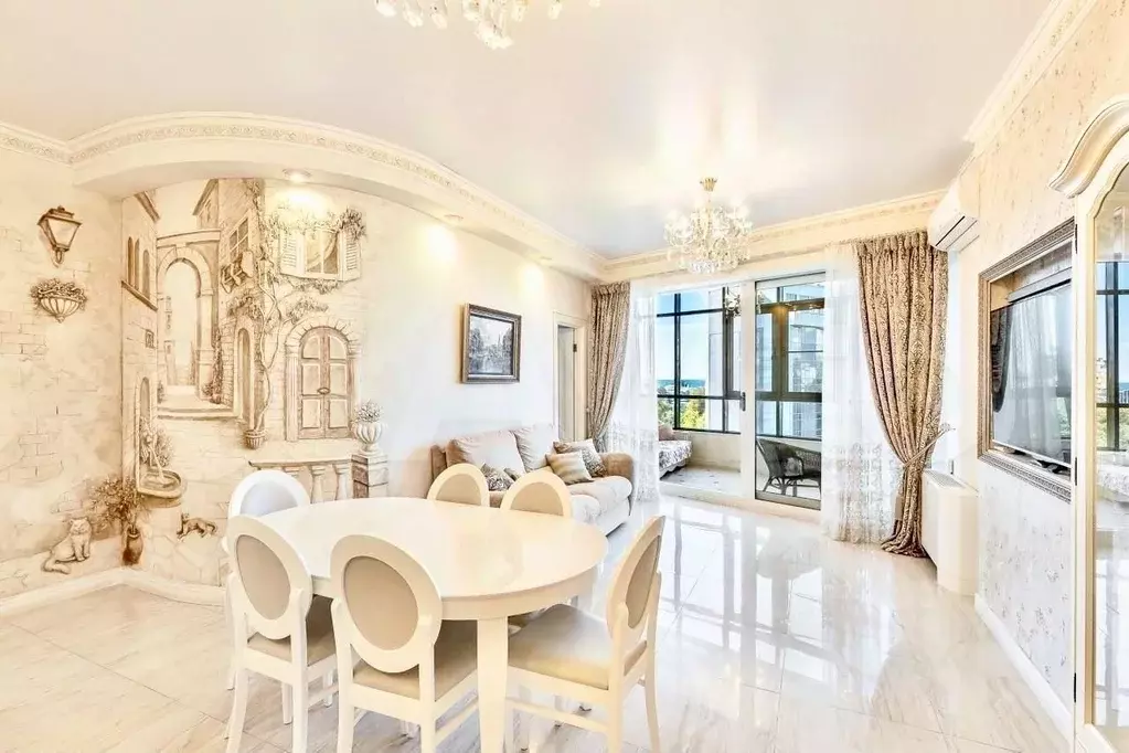 4-к. квартира, 120 м, 5/25 эт. - Фото 1