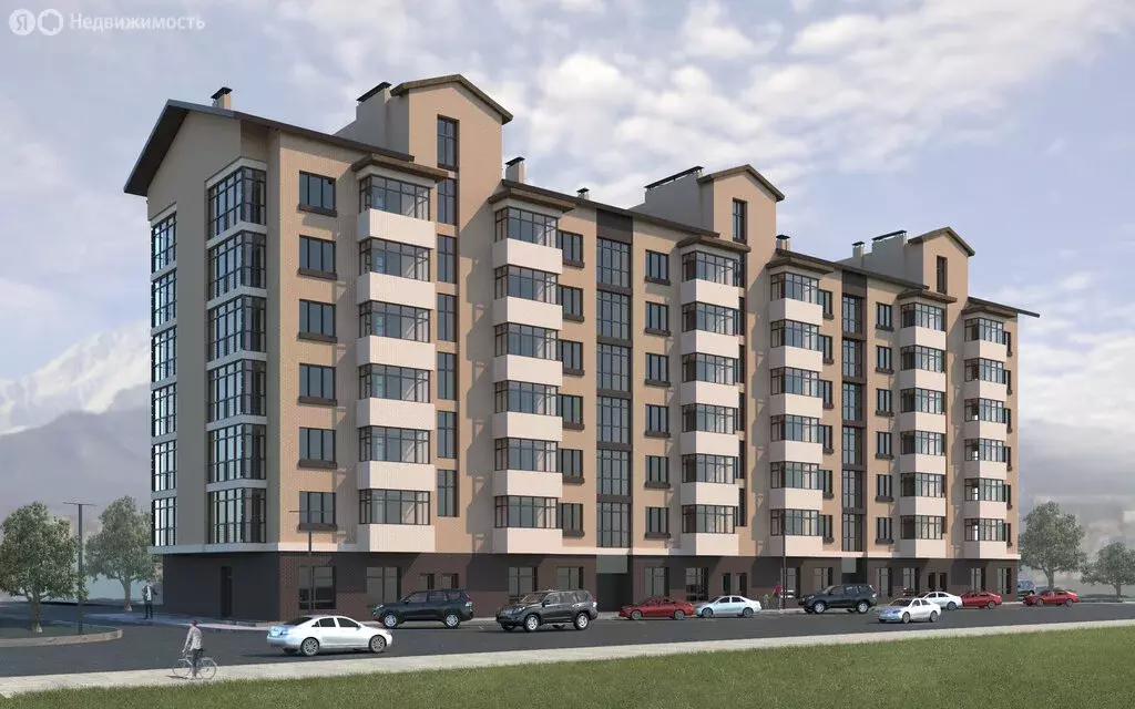 1-комнатная квартира: Владикавказ, улица Генерала Дзусова, 4А (50.6 м) - Фото 1