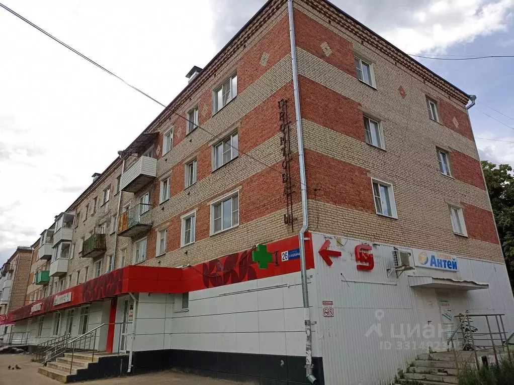 2-к кв. Владимирская область, Киржач Красный Октябрь мкр, ул. Пушкина, ... - Фото 1
