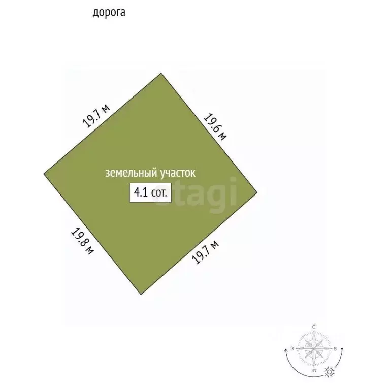 Участок в Мордовия, Саранск городской округ, Ялга рп, Свердловец СНТ  ... - Фото 2