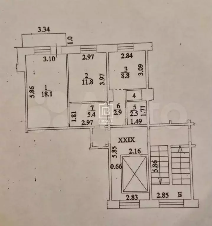 2-к. квартира, 50,5 м, 5/9 эт. - Фото 0