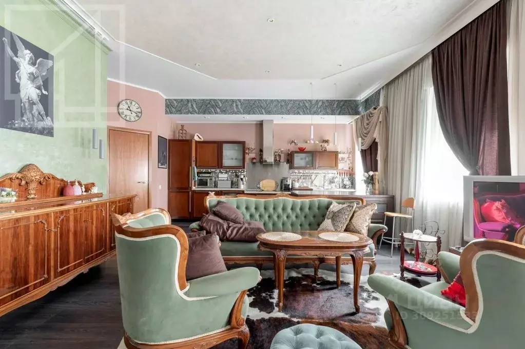 Студия Москва Мансуровский пер., 10С2 (70.0 м) - Фото 1