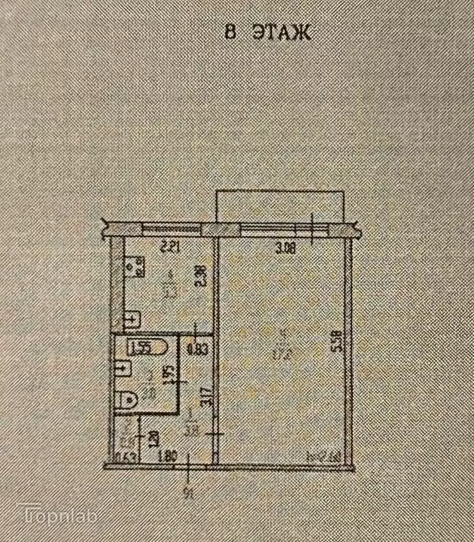 1-к кв. Алтайский край, Барнаул ул. Весенняя, 14Ак1 (30.0 м) - Фото 2