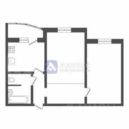 2-к кв. Тюменская область, Тюмень ул. Николая Семенова, 33 (62.4 м) - Фото 2