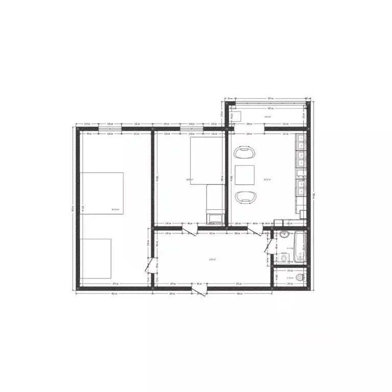 2-к кв. Смоленская область, Смоленский муниципальный округ, с. ... - Фото 1