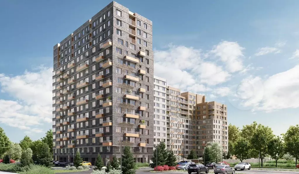 3-к. квартира, 78,1 м, 6/13 эт. - Фото 0