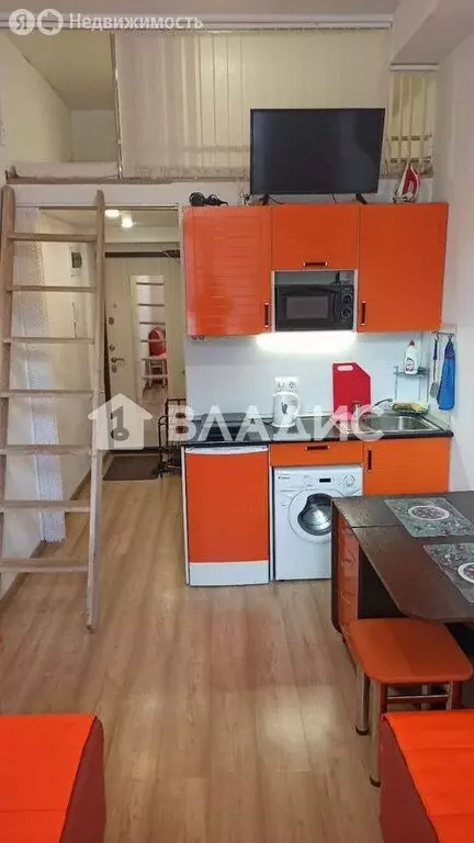 Квартира-студия: Москва, Клинская улица, 8с1 (15 м) - Фото 1