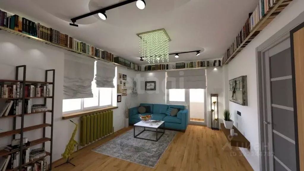 1-к кв. Нижегородская область, Бор ул. Луначарского, 216к1 (39.6 м) - Фото 1