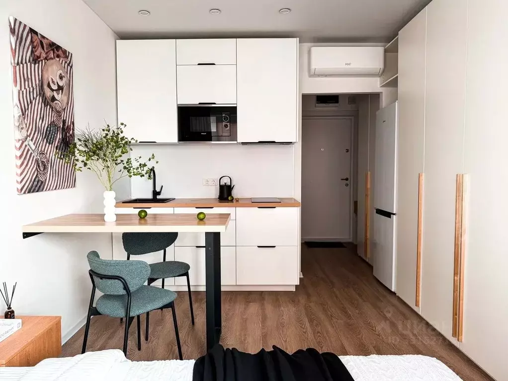 Студия Москва проезд Стройкомбината, 1 (20.2 м) - Фото 2