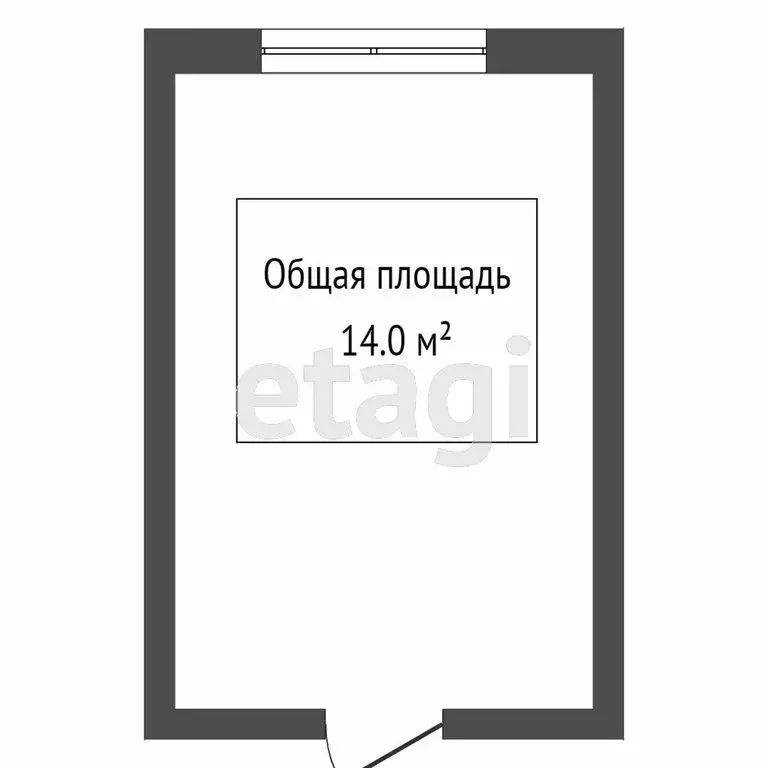 1к в -комнатной квартире (11.5 м) - Фото 1