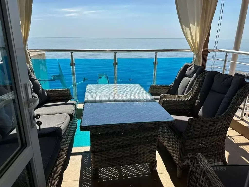 1-к кв. Крым, Алушта муниципальный округ, пос. Чайка ул. Багрова (80.0 ... - Фото 1