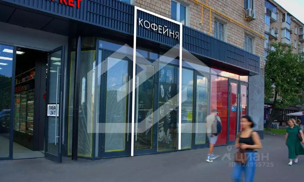 Торговая площадь в Москва Ленинградский просп., 33К3 (15 м) - Фото 1