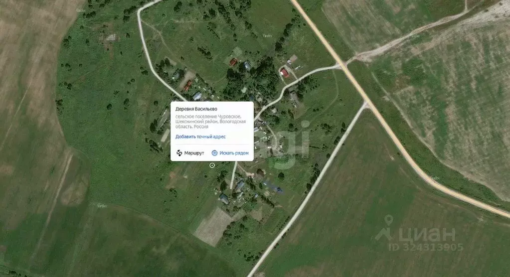 Участок в Вологодская область, Шекснинский муниципальный округ, д. ... - Фото 2