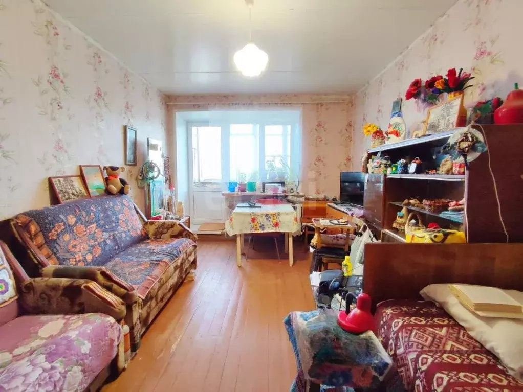 1-к кв. Костромская область, Буй ул. Ленских Событий, 57 (32.8 м) - Фото 0