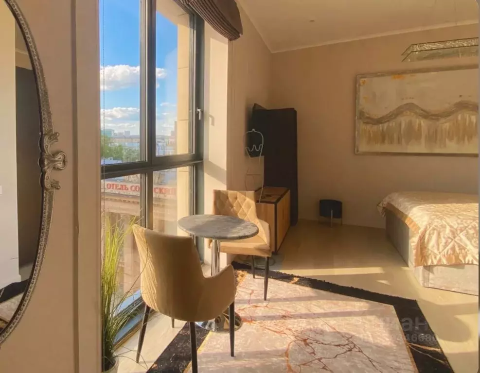 Студия Москва Ленинградский просп., 34А (28.0 м) - Фото 1
