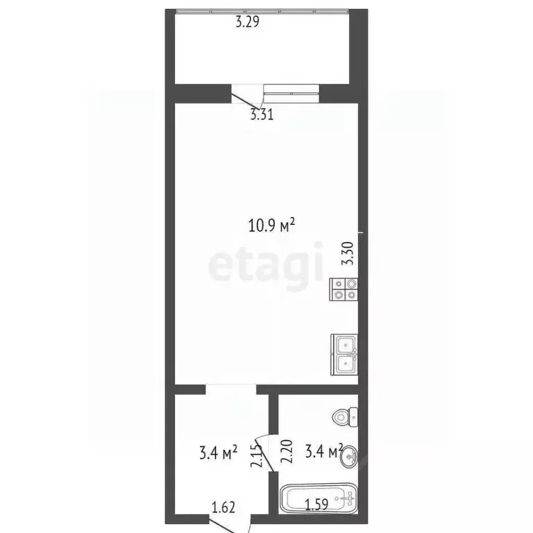 Студия Самарская область, Самара Московское шоссе, 18-й км, 7А (28.0 ... - Фото 1
