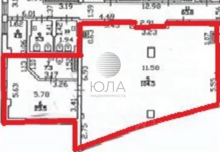 Офис в Санкт-Петербург 26-я Васильевского острова линия, 15Б (135 м) - Фото 2