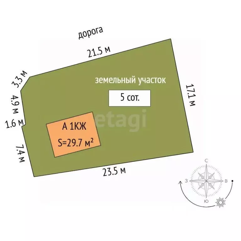 Дом в Тюменская область, Тюменский муниципальный округ, Архитектор СНТ ... - Фото 2