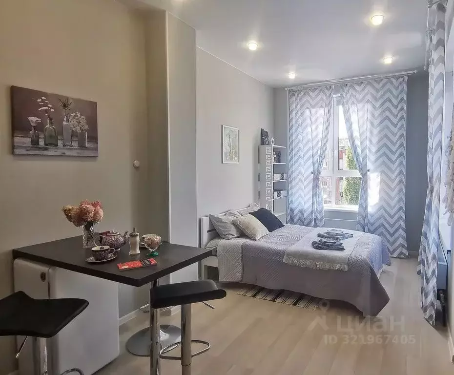 1-к кв. Нижегородская область, Нижний Новгород Гордеевская ул., 107 ... - Фото 1