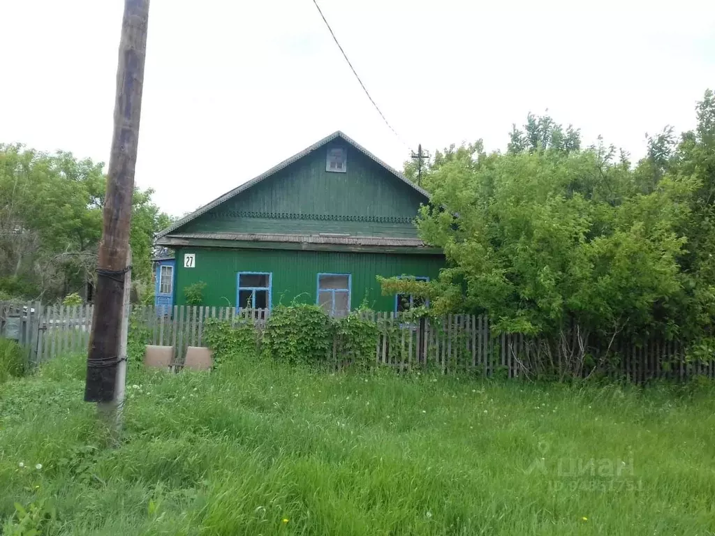 Дом в Омская область, с. Одесское ул. Степная (45 м) - Фото 0