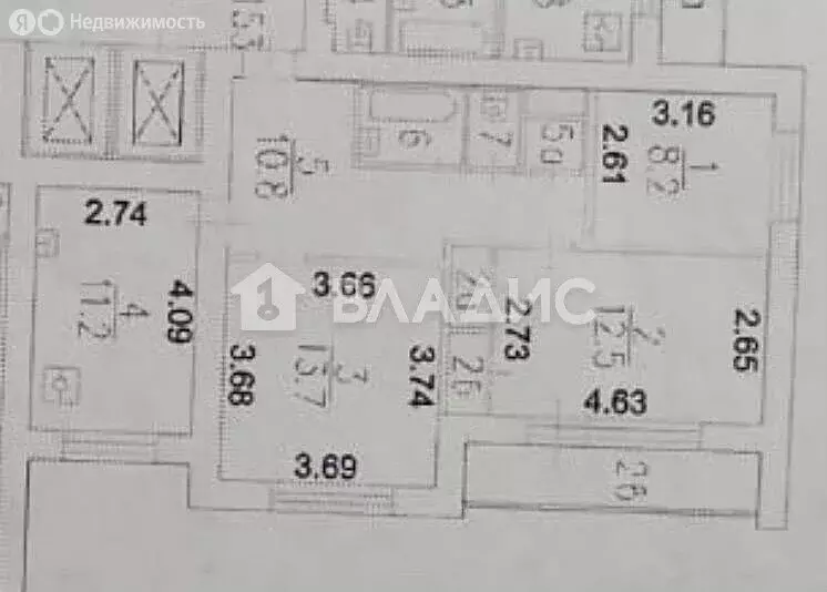 3-комнатная квартира: Москва, Анадырский проезд, 7к3 (64 м) - Фото 1