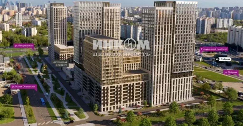 1-к кв. Москва Озерная ул., вл42 (37.3 м) - Фото 0