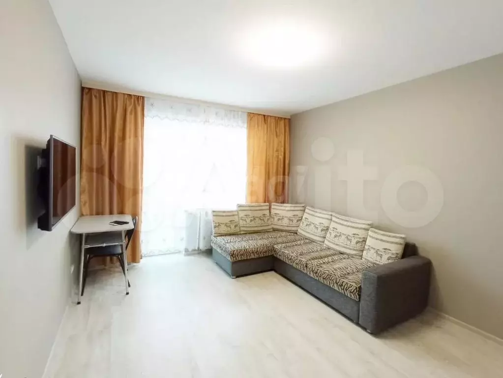 1-к. квартира, 33,5 м, 5/9 эт. - Фото 0