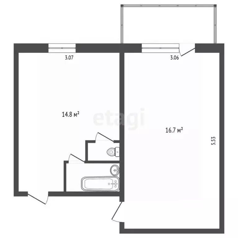 Комната Саха (Якутия), Жатай городской округ, Жатай рп ул. Матросова, ... - Фото 2