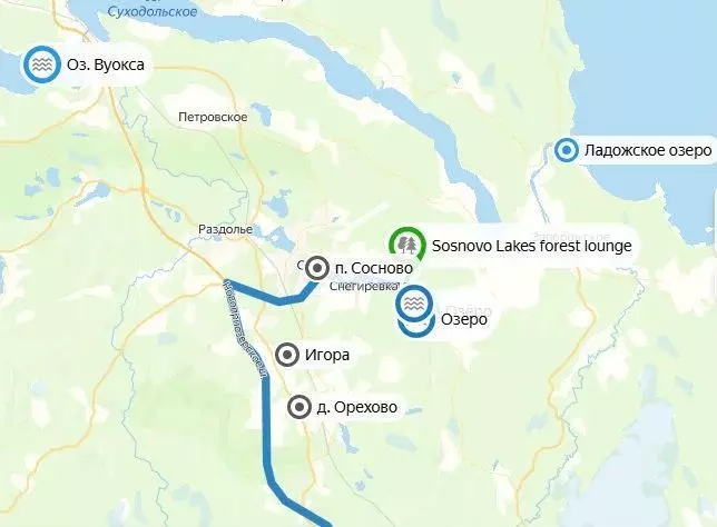 Участок в Ленинградская область, Приозерский район, Сосновское с/пос, ... - Фото 2