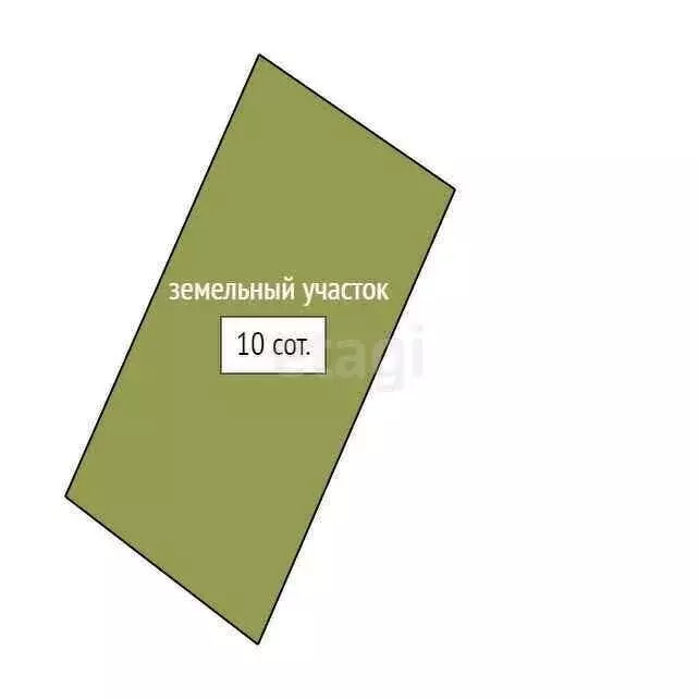 Участок в деревня Кускун, СНТ Ладное (10 м) - Фото 1