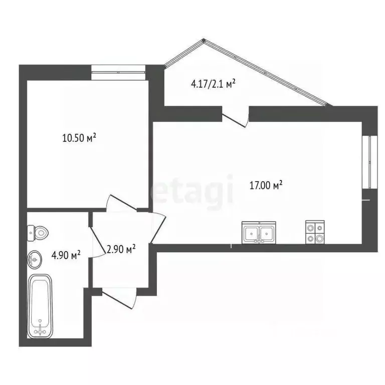 1-к кв. Ростовская область, Ростов-на-Дону Северный мкр, просп. ... - Фото 0