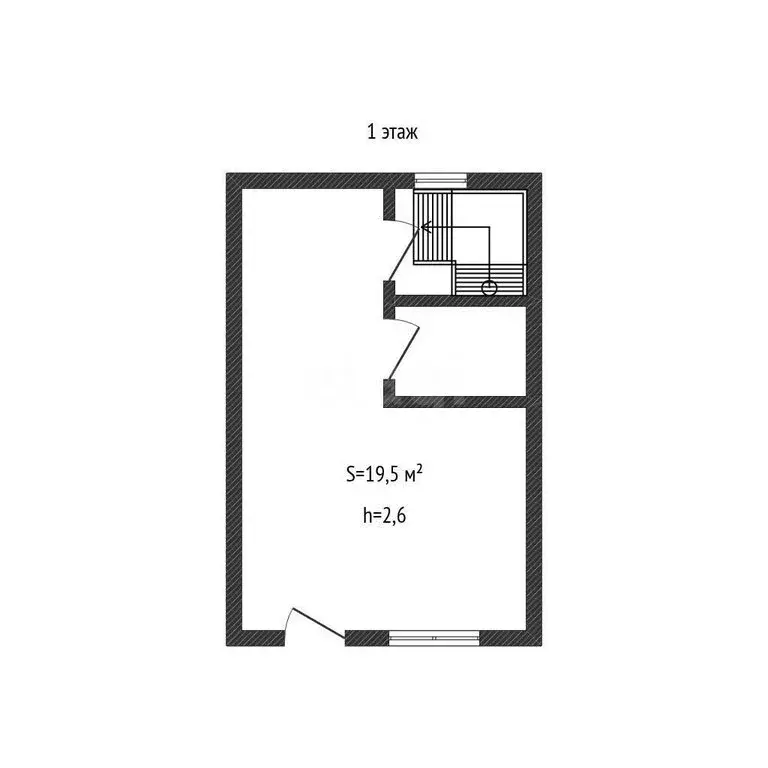 2-комнатная квартира: посёлок городского типа Яблоновский, ... - Фото 2