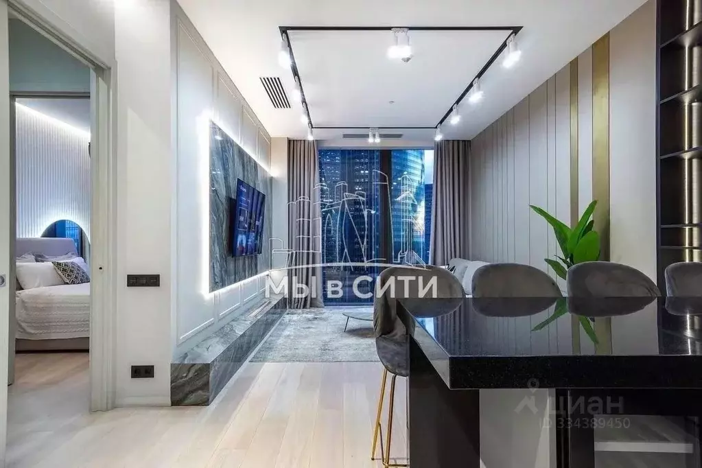 2-к кв. Москва 1-й Красногвардейский проезд, 22с2 (62.0 м) - Фото 1