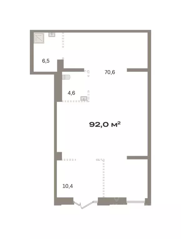 Помещение свободного назначения в Москва 25-26 километр МКАД тер.,  ... - Фото 1