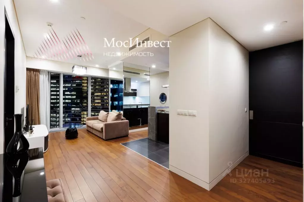 2-к кв. Москва 1-й Красногвардейский проезд, 21с2 (87.8 м) - Фото 1