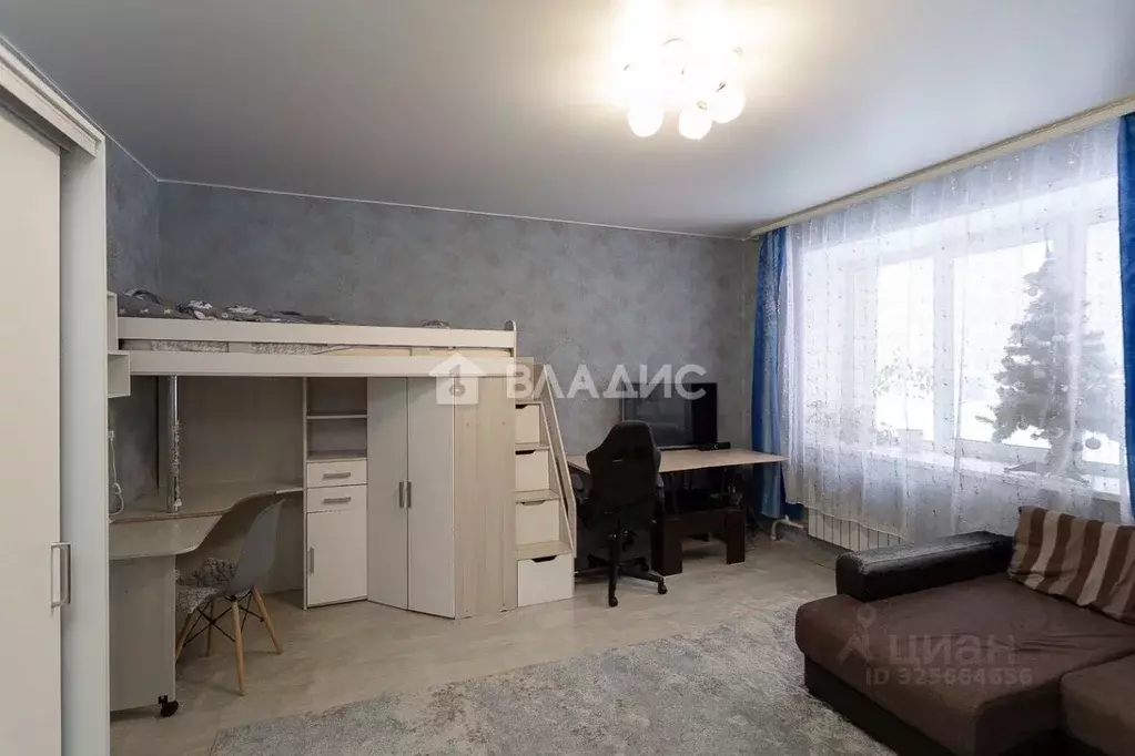 1-к кв. Владимирская область, Владимир ул. Гвардейская, 13Б (42.4 м) - Фото 1