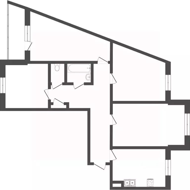 4-к кв. Тюменская область, Тюмень Широтная ул., 17а (80.0 м) - Фото 2