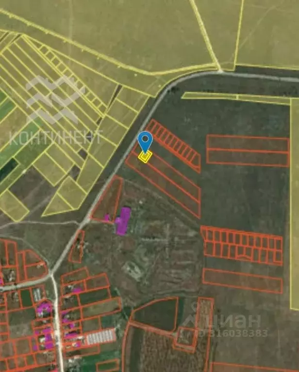 Участок в Крым, Черноморский район, Окуневское с/пос, с. Знаменское  ... - Фото 2