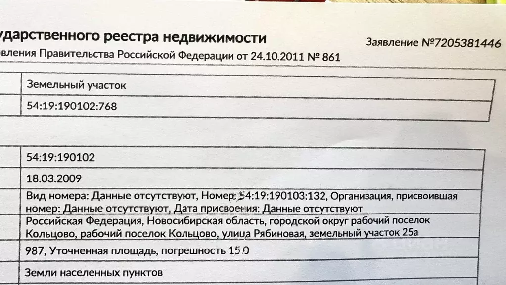 Участок в Новосибирская область, Кольцово рп ул. Рябиновая, 25 (10.0 ... - Фото 2