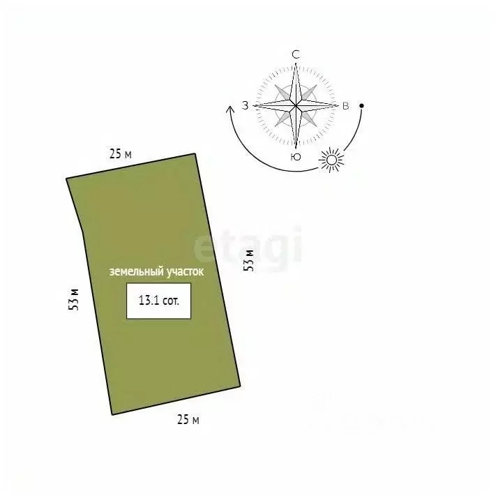 Участок в Красноярский край, Красноярск Ветеран-6 СНТ, 142 (13.1 сот.) - Фото 2